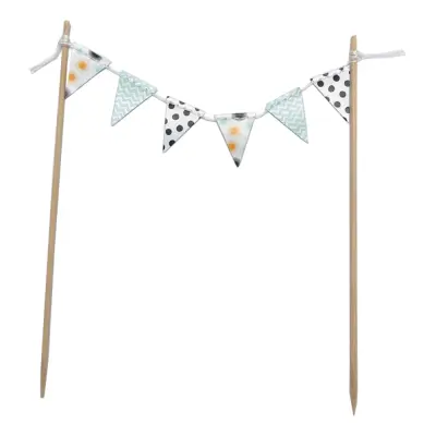 Tårtvimpel Flerfärgad