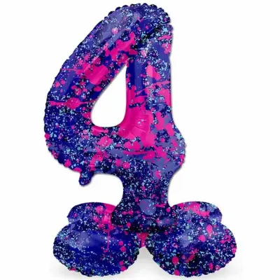 Tallballong Stående Paint Splash 72 cm