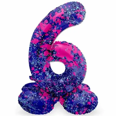 Tallballong Stående Paint Splash 72 cm