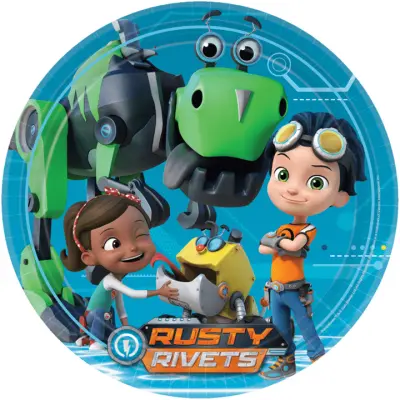 Tallrikar Rusty Rivets 8-pack