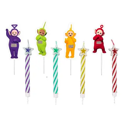 Tårtljus Teletubbies - 8-pack
