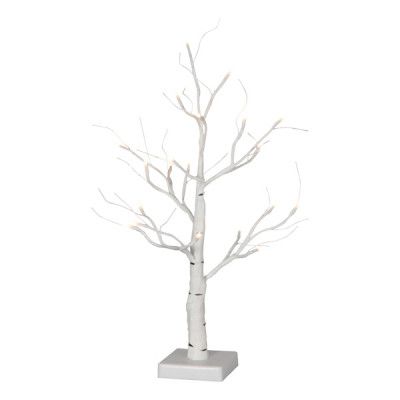 Tobby Tree Vit Bordsdekoration