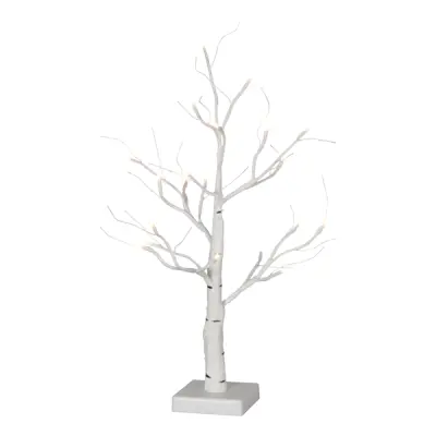 Tobby Tree Vit Bordsdekoration