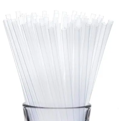 Transparenta Smoothie Sugrör - 200-pack