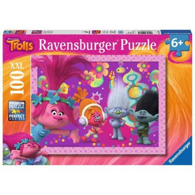 Ravensburger, Trolls Pussel 100 bitar