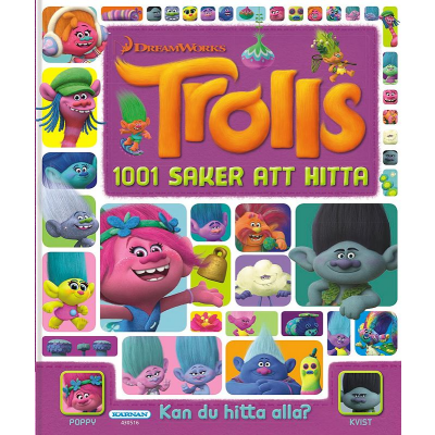 Egmont Kärnan Trolls, 1001 saker att hitta