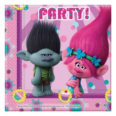 Decorata Trolls, Servetter 20 st