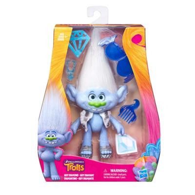 Hasbro Trolls, Stor Guy Diamond 23 cm