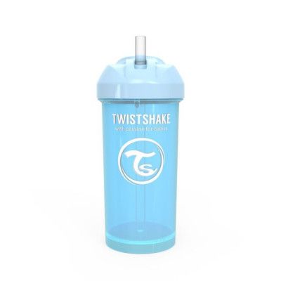 Twistshake Straw Cup 360ml (Blå)