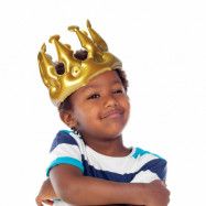 Uppblåsbar Krona Prins Barn