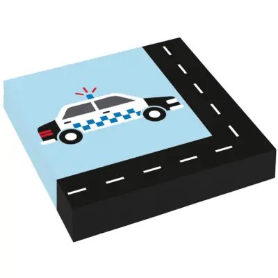 Utryckningsfordon servetter 20-pack