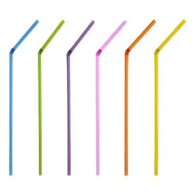Sugrör Flerfärgade - 40-pack