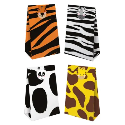 Vilda Djur - Godispåsar 4-pack