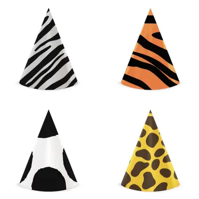 Vilda Djur - Hattar 4-pack