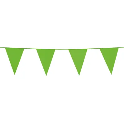 Vimpelgirlang Ljusgrön