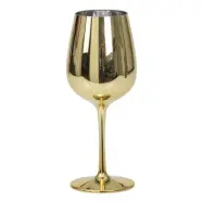 Vinglas Guld Metallic