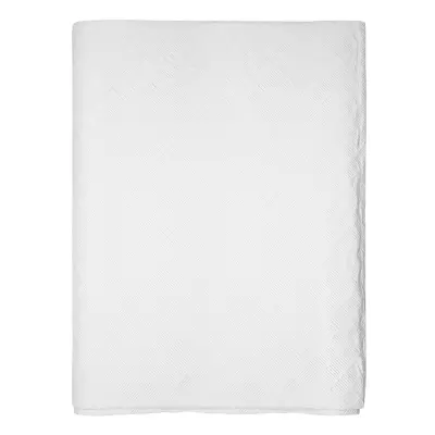 Vit Bordsduk i Papp med Struktur