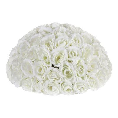 Vita Rosor Bordsdekoration