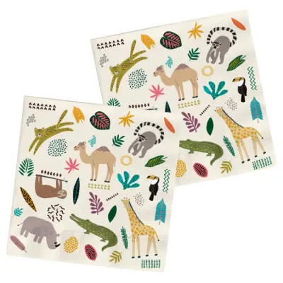 Zoo Kalas Servetter 20-pack