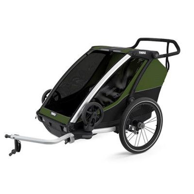 Thule Chariot Cab2 cykelvagn, cypress green