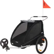 Thule Coaster XT cykelvagn, black