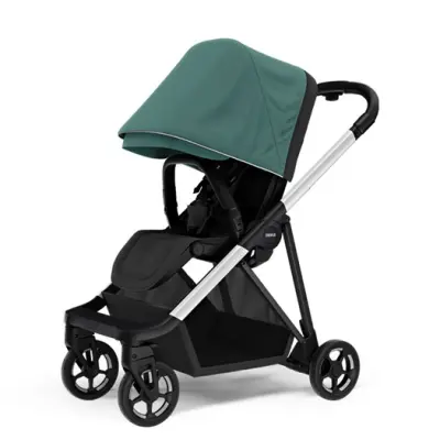 Thule Shine sittvagn, mallard green/silver chassi