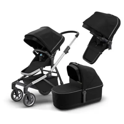 Thule Sleek duovagn + syskonsits, valfri färg