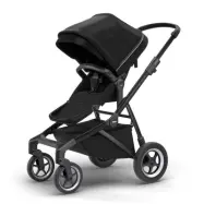 Thule Sleek sittvagn, black on black