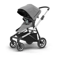Thule Sleek sittvagn, grey melange/silver chassi