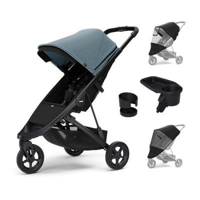 Thule Spring sittvagn + tillbehörspaket, valfri färg