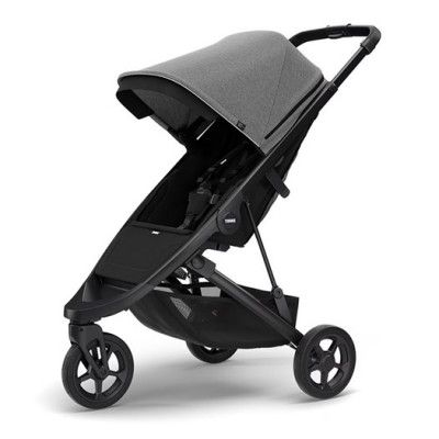 Thule Spring sulky, black/grey melange