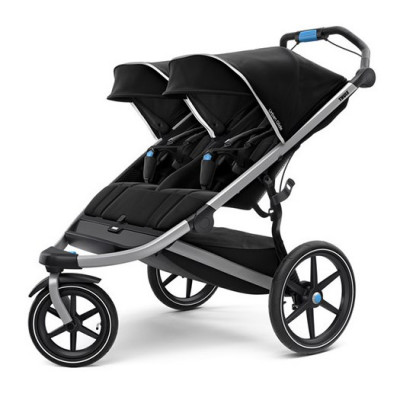 Thule Urban Glide 2 Double joggingvagn, jet black