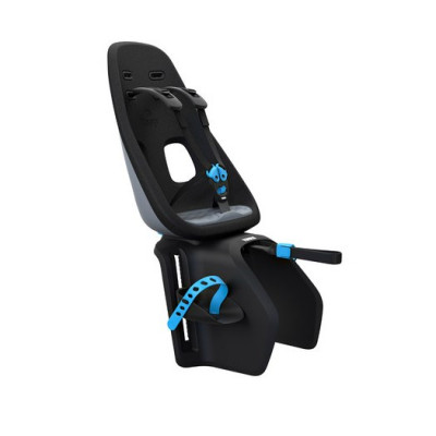 Thule Yepp Nexxt Maxi cykelsits med pakethållarfäste, silver