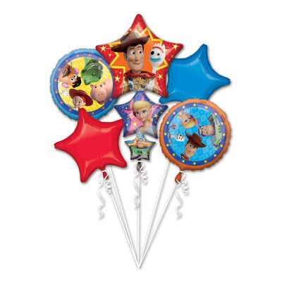 Ballongbukett Toy Story 4 - 7-pack