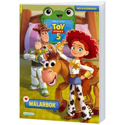 Toy Story 5 Målarbok - Toy Story -  Leksaksaffären