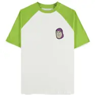 Toy Story - Disney T-shirt - 5 - Butt Lightyear - S XXL - för Herr - vit/grön