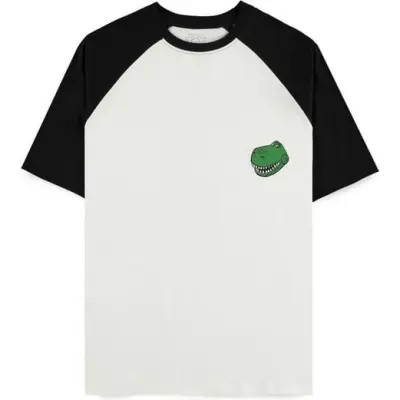 Toy Story - Disney T-shirt - 5 - Rex - S XXL - för Herr - vit/svart