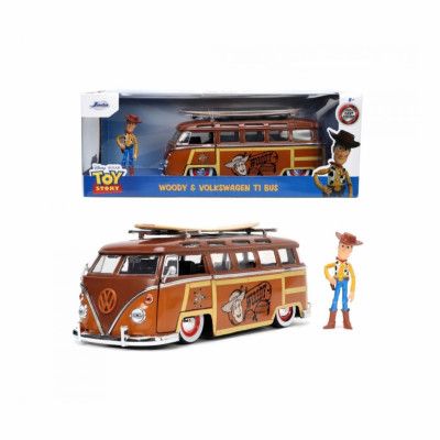 Woody&Volkswagen T1 Bus - 1962 - Toy Story - Jada - 1:24
