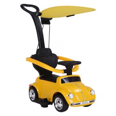 Nordic Play Elbil/Gåbil Volkswagen Beetle 6V, Trampbil