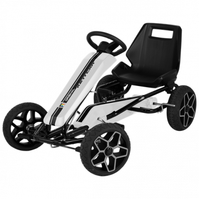 Kettler Trampbil - Evolution - Vit