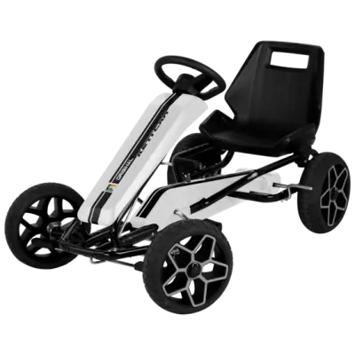 Kettler Trampbil - Evolution - Vit