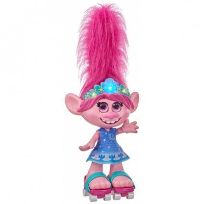 Dreamworks - Poppy With Dancing Hair Trolls 38 X 30,5 Cm Lila/Rosa