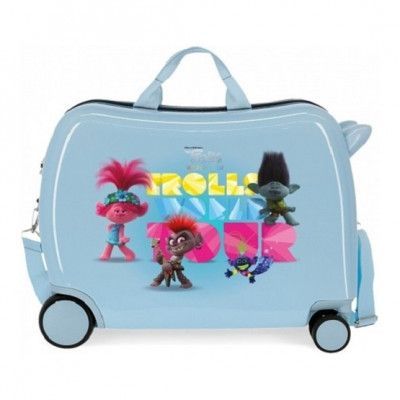 Dreamworks - Resväska - Trolls Junior 34 Liter Abs 38 X 50 Blå