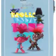Dreamworks - Resväska - Trolls Junior 61 Liter Abs Blå