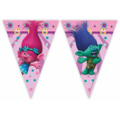 Flaggbanderoll Trolls 230 cm
