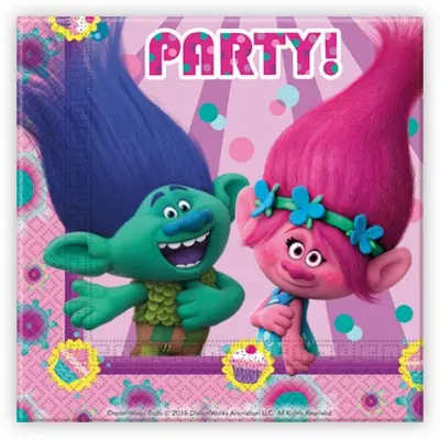 Servetter Trolls 20-pack