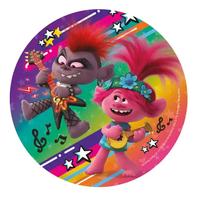Tårtbild Trolls