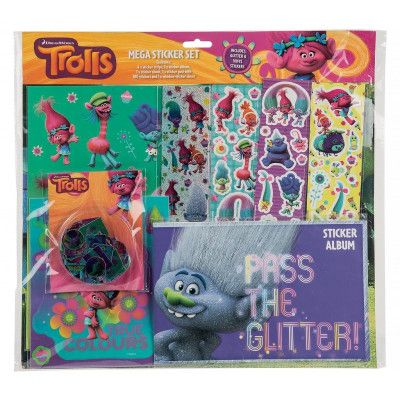 Trolls Mega Sticker Set