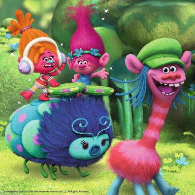 Ravensburger Pussel Trolls 3x49 bitar