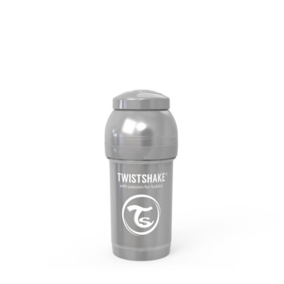 Twistshake Anti-Colic 180ml (Pearl Grå)